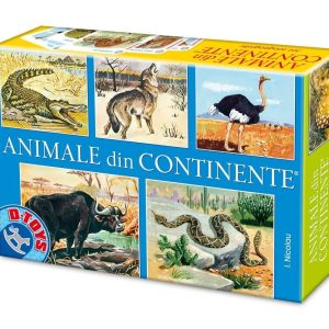 Animale din continente - clasic- joc românesc